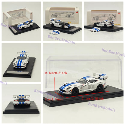 Hone Model 1/64 Dg Viper MK3 ACR Racing Sports Diecast Model Car Limited