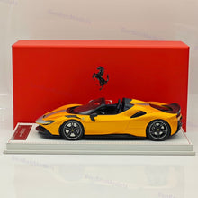 CE 1/18 Ferrari SF90 Spider Supercar Car Yellow Resin Model Limited Collection