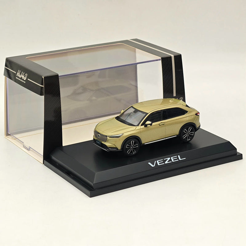 Hobby Japan 1/43 Honda VEZEL Sand Khaki Pearl HJ431002K Diecast Model Car Limited Collection