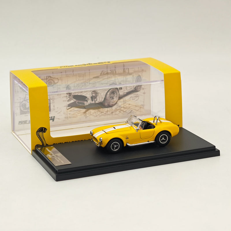 1/64 Fine Works Ford SHELBY COBRA 427S/C Yellow Limit 999pcs Diecast Models Car