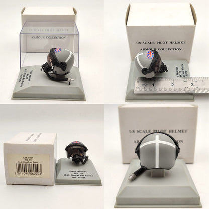 1/8 CDC Armour/Franklin Mint Pilot Helmet HGU 26P/33P/55P/MK 10/Gueneau 316/APH 6B Diecast Model Collection Used