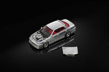 Mortal 1:64 for JDM Cresta JZX100 Diecast VIP Custom Collectible Model Toys Car Gift