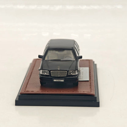 WTX 1 64 W140 S600 Stretch Limousine Black Diecast Model Collectible Display Car