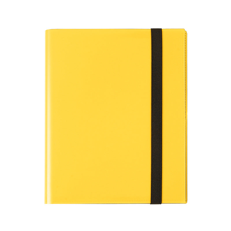 4 Pocket PP TCG CCG Card Binder with Elastic Strap Trading Card Storage Album