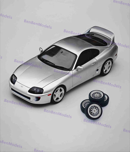 Pre-sale 1/18 WHELART Toyota Supra A80 Coupe Full-open type Diecast Model Car