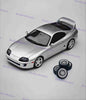1/18 WHELART Toyota Supra A80 RHD Silver Coupe Full-open type Diecast Pre-sale