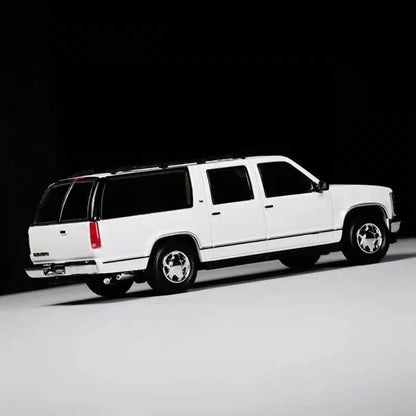 Bliss 1:64 Suburban GMT400 SUV White/Black Sport Model Diecast Model Car