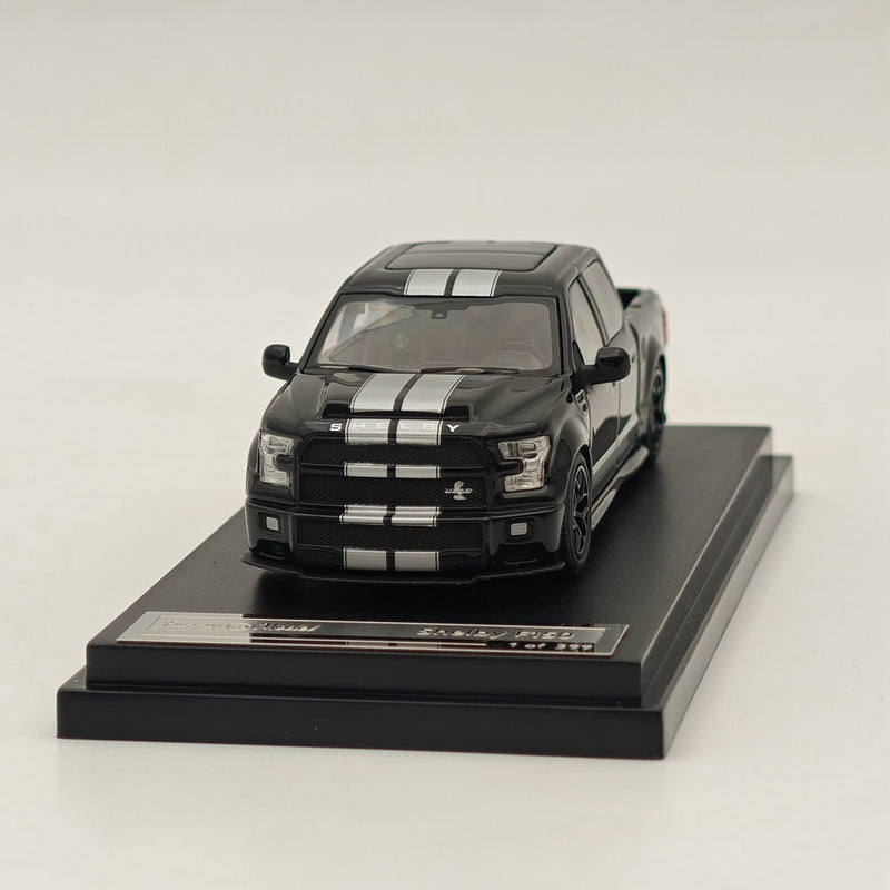 Funny Model 1/64 Scale Ford SHELBY F-150 Shelby Super Snake Pickup Diecast Black