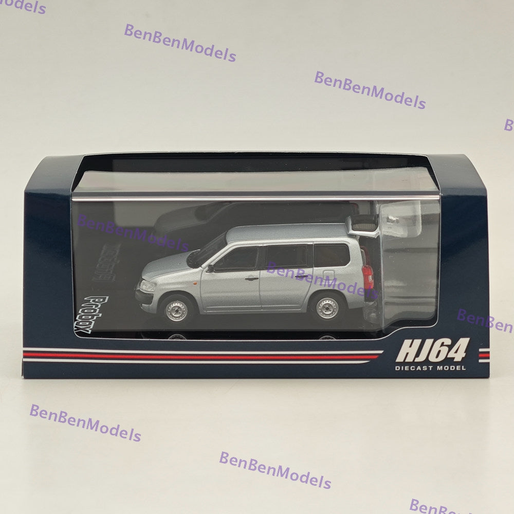 1/64 Hobby Japan Toyota PROBOX GL Silver HJ644062S Diecast Models Car Collection