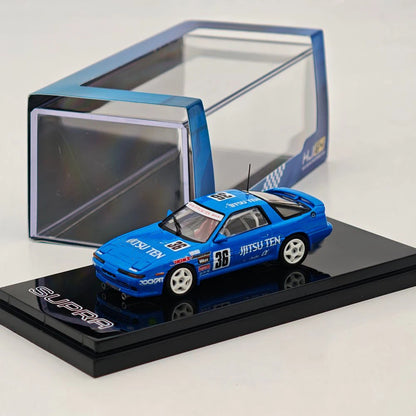 Hobby Japan 1/64 Supra MA70 Turbo Minolta 88 Biyo 89 Fujitsuten TOM'S 90 Diecast