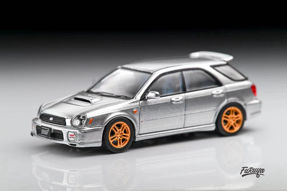 Furuya 1:64 SUBRARU Impreza WRX STi GD/GG Diecast Toys Car Collection Gifts Limited Edition