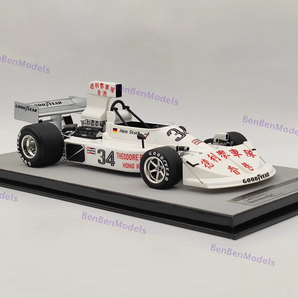 1/18 Tecnomodel March 761 #34 H.J. Stuck USA Long Beach GP 1976 TM18-222B