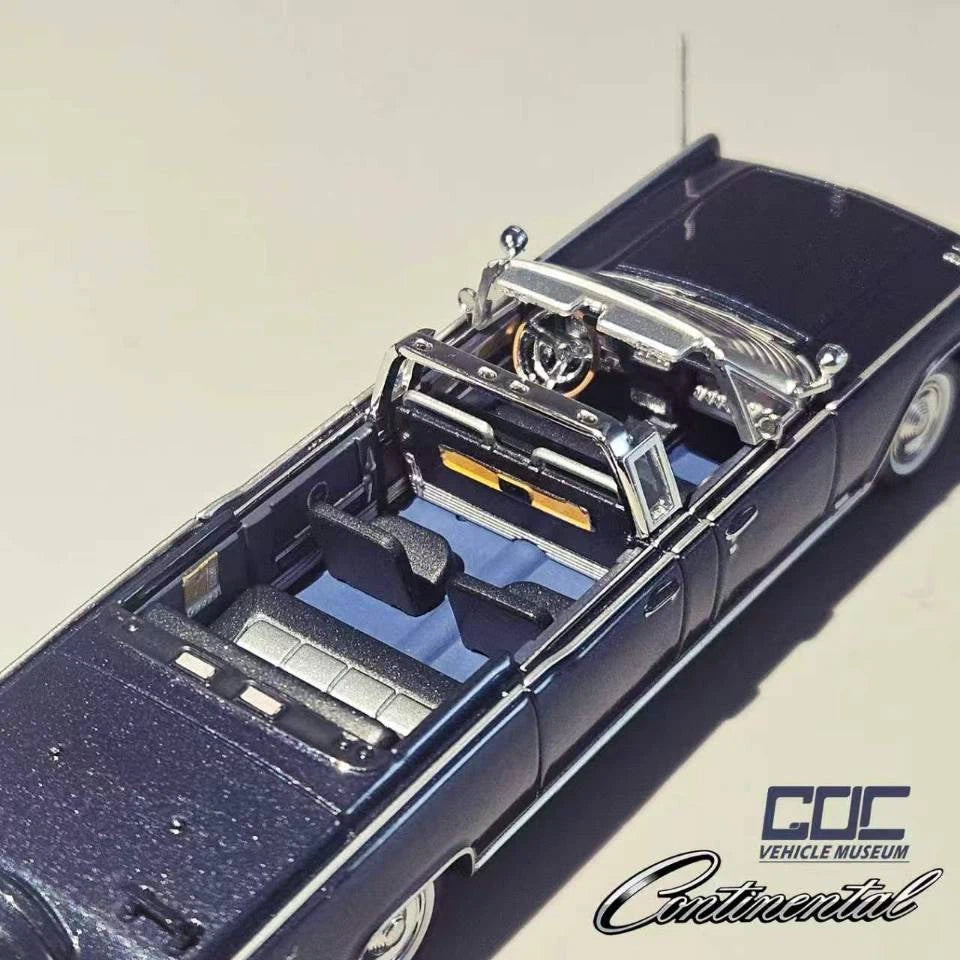 GOC 1:64 Continental X100 Luxury Limousine Blue TMCS 2026 Diecast Collectible Model