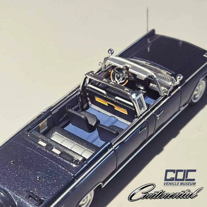 GOC 1:64 Continental X100 Luxury Limousine Blue TMCS 2026 Diecast Collectible Model