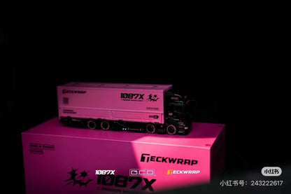 1/64 GCD GT Show Limited HINO 700 Transport Truck 1087X TECKWRAP Diecast Model Toys Gifts