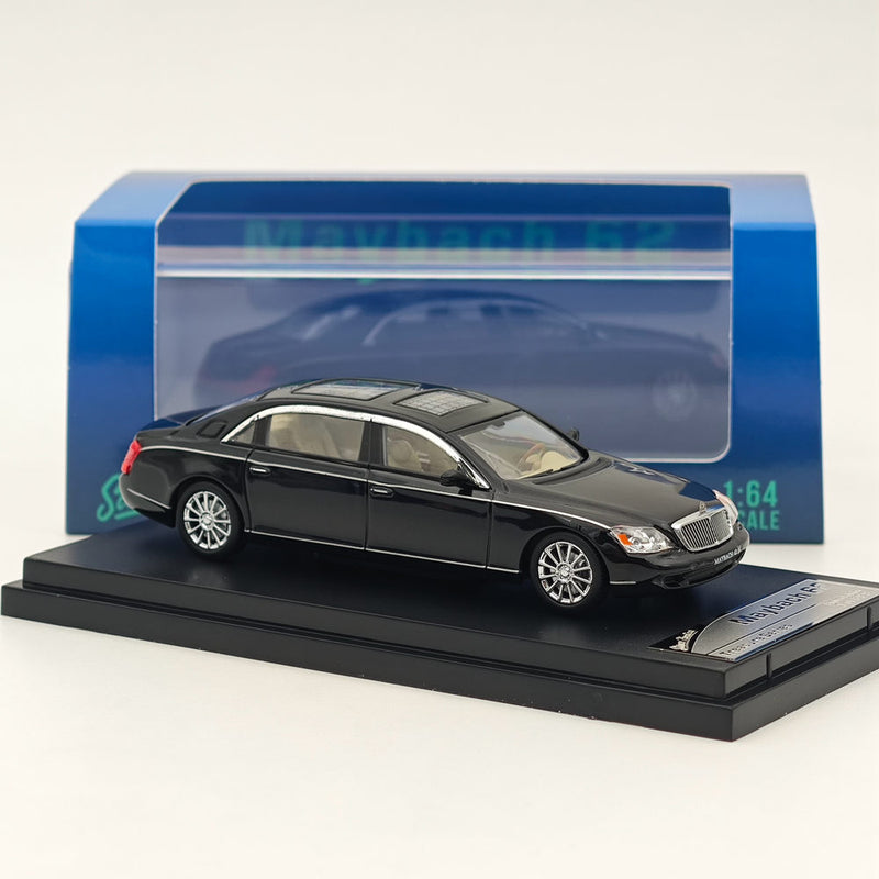 Stance Hunters 1/64 Mercedes Benz Maybach 62 Black Diecast Models Car Collection