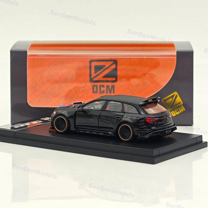 DCM 1:64 RS6 2NCS Wagon Widebody Kit Sports Model Diecast Metal Car