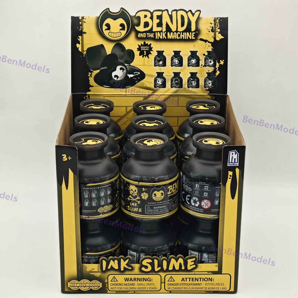 Bendy and the Ink Machine Ink Slime with Mystery Figure Head-Assorted Blind Jar