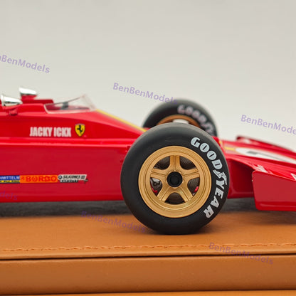 1/18 Tecnomodel Ferrari F1 312 B3-73 #7 SPAIN GP 1973 JACKY ICKX Red Resin Model