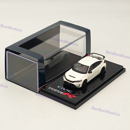 1:64 Hobby Japan CIVIC TYPE R (FL5) White with Engine Display Model Championship