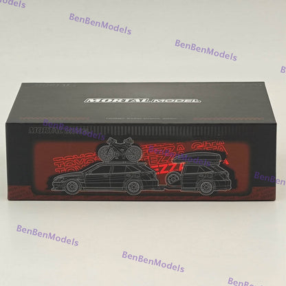 Mortal Masterpiece 2025 HEC Beijing Auto Model Expo Official 1:64 Diecast Toyota Altezza Gita Lexus IS200 Comes with trailer