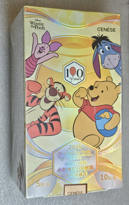 2026 Disney Winnie the Pooh 100th Anniversary  Premium Sealed Box_