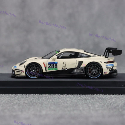 STAR RACE 1:64 Porsche 911 GT3 R TBC Livery Collectible Diecast Car Model Gifts