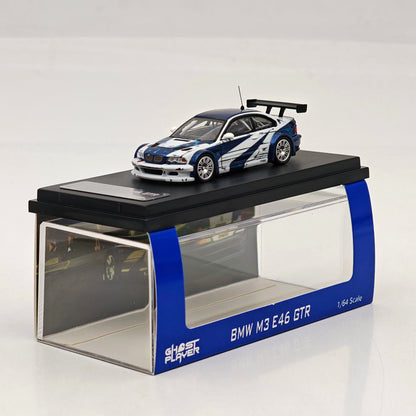 Ghost Player 1:64 E46 M3 GTR NFS Openable Hood & Trunk Diecast Model Car Limited Collection