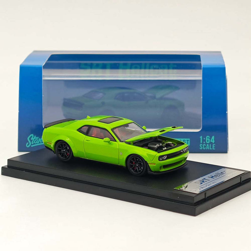 Stance Hunters 1/64 Dodge SRT Hellcat Green Diecast Models Car Collection