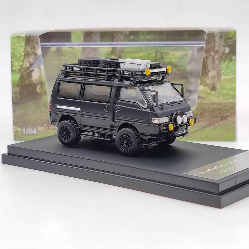 Autobots Models 1:64 for Delica 4X4 Star Wagon Van Diecast Toys Car Miniature Vehicle Hobby Collectible Gifts