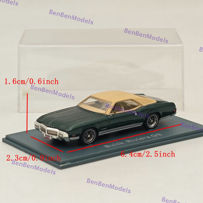 1/87 NEO SCALE MODELS Buick Riviera GS Resin Car Limited Collection Green