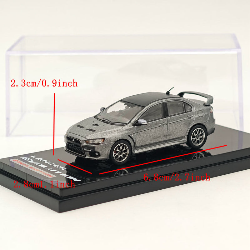 1/64 Hobby Japan Mitsubishi Lancer Evolution X Final Edition Gray(M) Carbon Roof