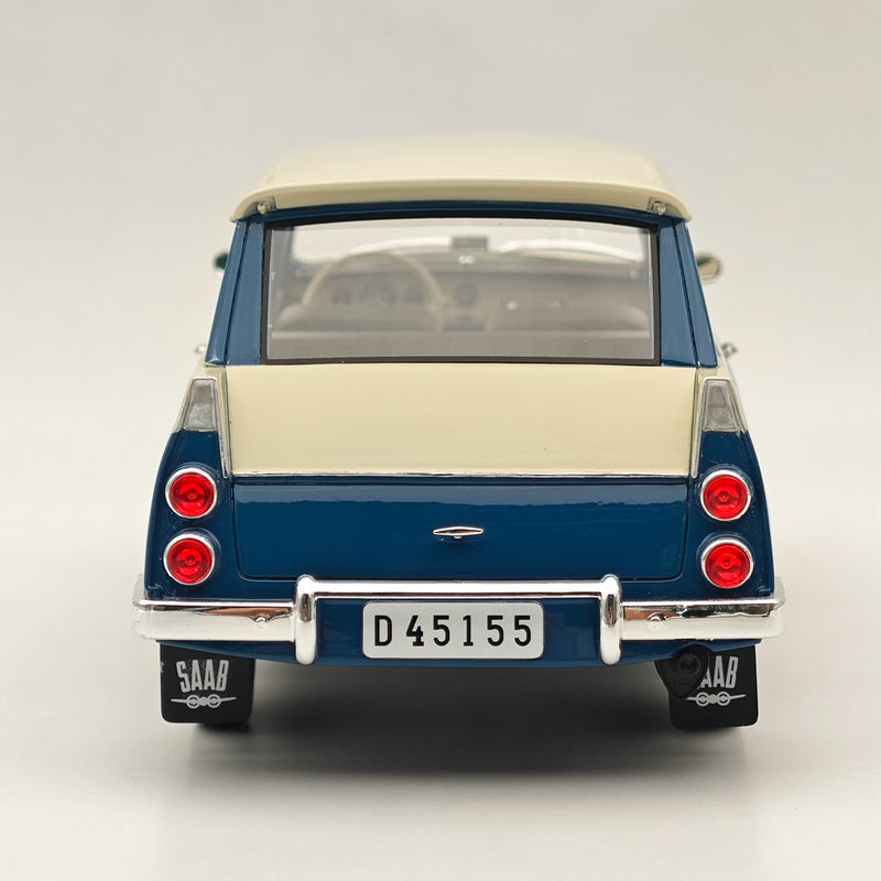 CULT 1:18 SAAB 95 1963 blue-white CML090-1 Resin Models Car Limited Collection