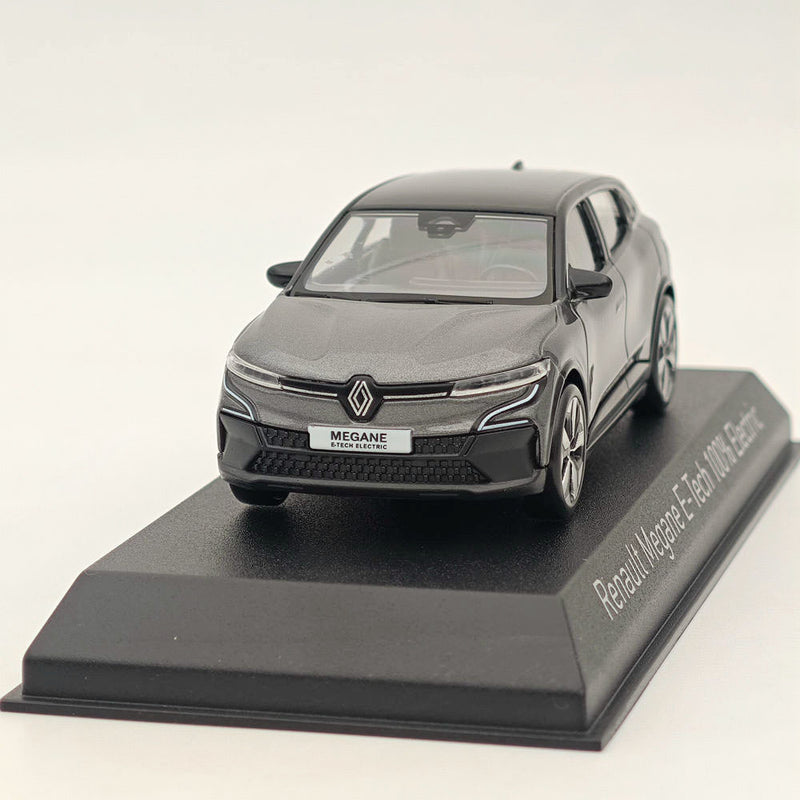 1/43 Norev Renault Megane E-Tech 100% Electric 2022 Diecast Models Car Collection Grey