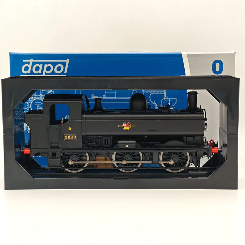 Dapol 7s-007-007 O Gauge 57xx Class Pannier 9669 BR Black Late Crest 21DCC - Railways