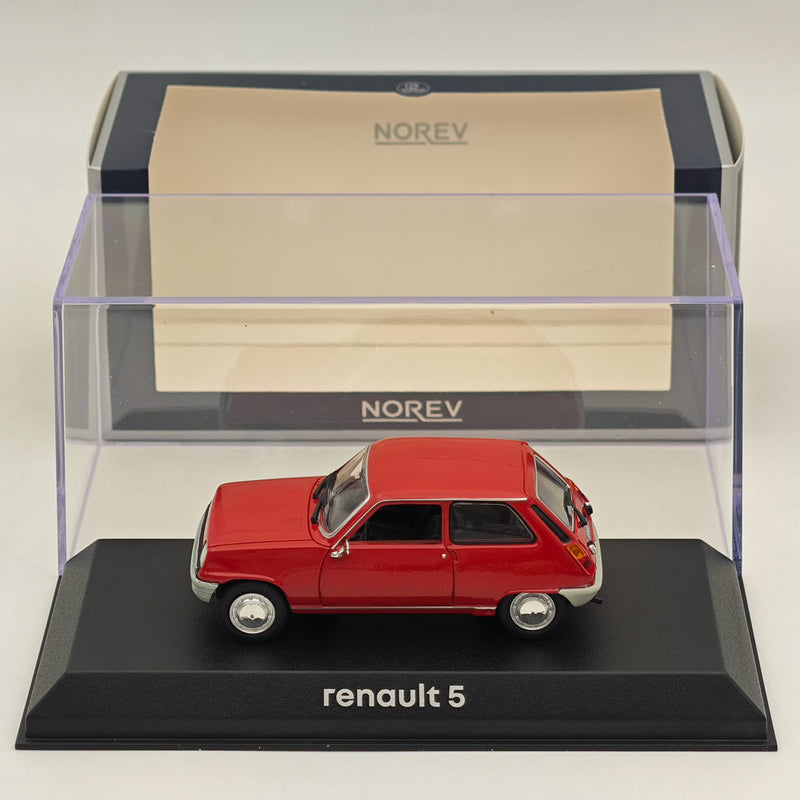 1/43 Norev Renault 5 TL Diecast Model Cars Limited Collection Red