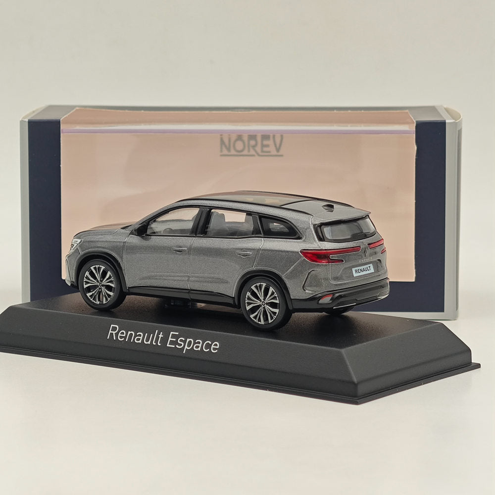 1/43 Norev Renault Espace 2023 modèle réduit de voiture moulé sous pression Collection limitée gris