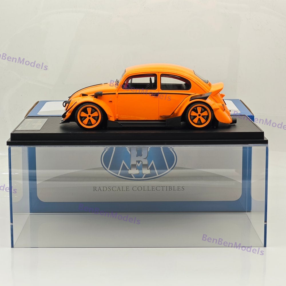 1/18 Volkswagen VW Beetle RWB Robert Design Orange Resin Model Car Limited