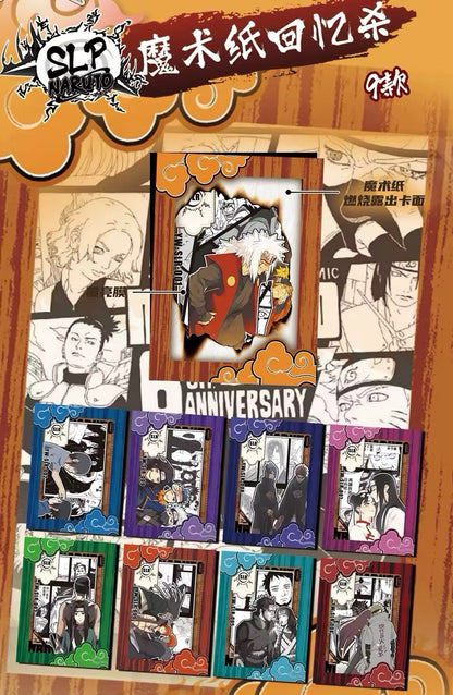 Naruto Doujin Trading Cards CCG 13 Pack Booster Box Moji 2025 New