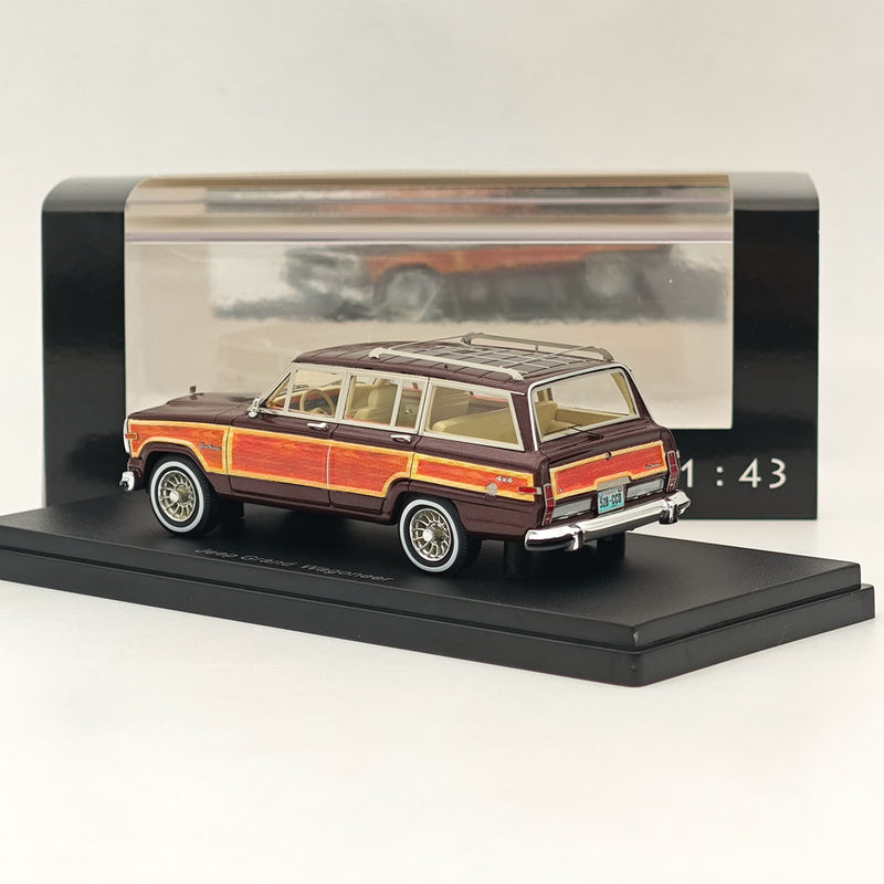 NEO 1/43 Jeep Grand Wagoneer Red Resin Models Car Limited Colllection