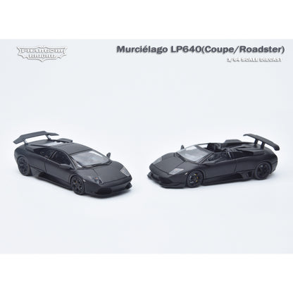Phantom Knight PK Murciélago LP640 Bat Chengdu Auto Show 1:64 Alloy Open Cover Car Model Gifts