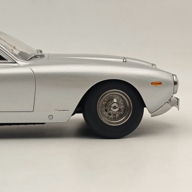 KK-Scale 1:18 Ferrari 250 GT Lusso 1962 Silver Diecast Models Car Collectionr