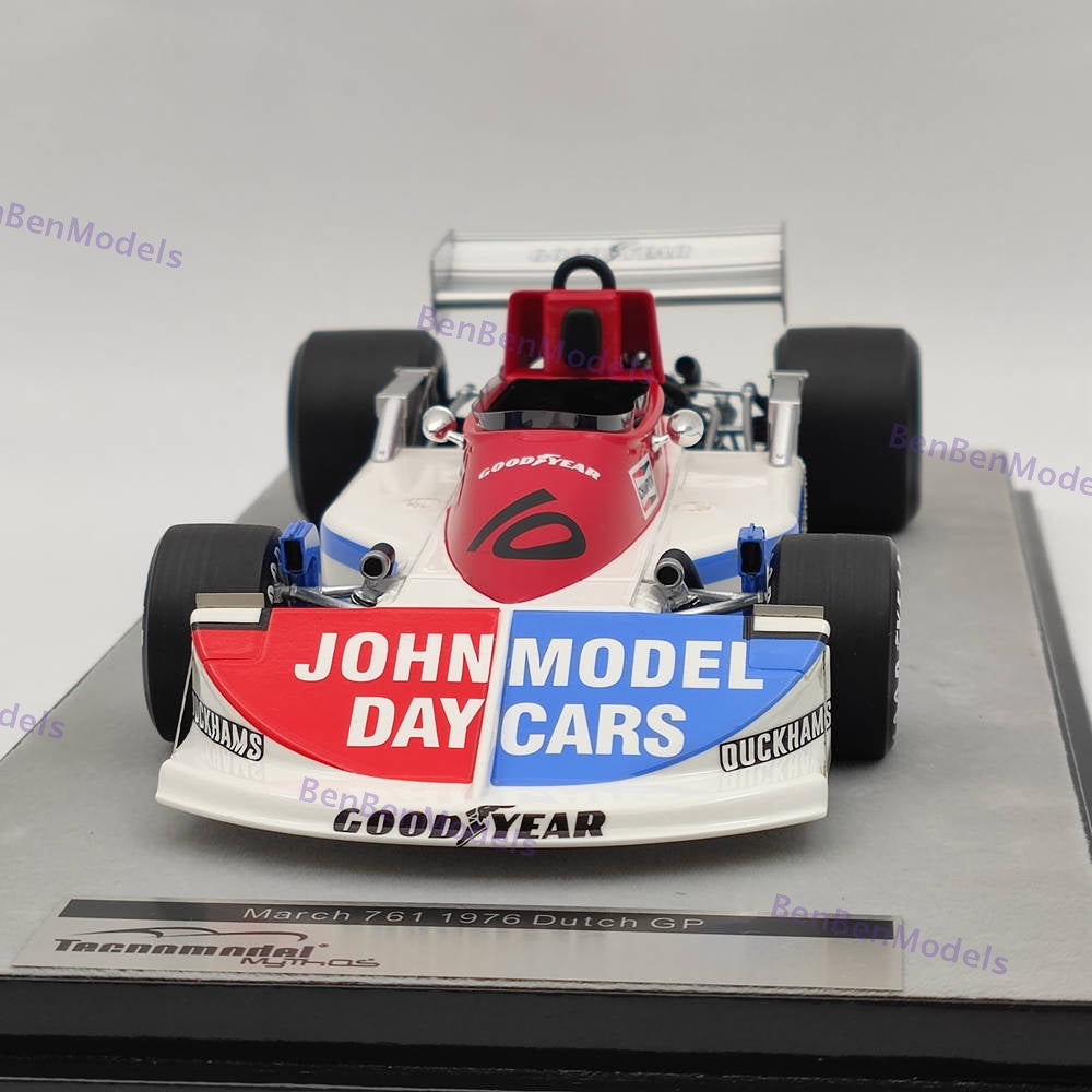1/18 Tecnomodel Mythos Series March 761 #10 Dutch GP 1976 Ronnie Peterson Resin