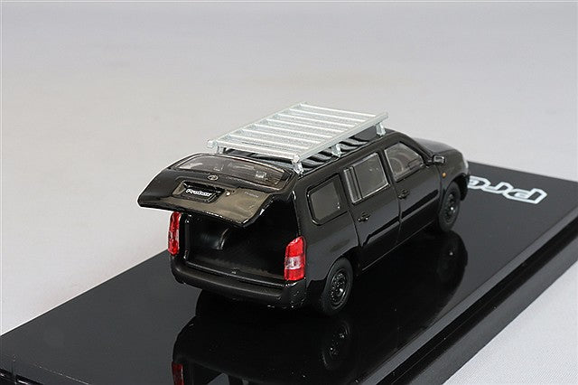 1/64 Hobby Japan Toyota PROBOX Customized ver. w/ROOF CARRIER Black HJ642062BK