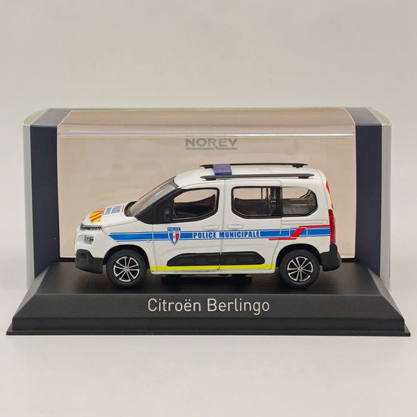 Norev 1:43 Citroen Berlingo Police Municipale White Diecast Model Car Collection
