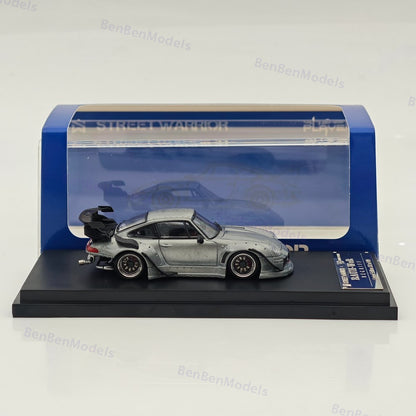 1/64 SW Porsche RWB 993 Wide Body Modification Diecast Model Car Varnish version