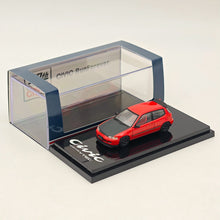 1/64 Hobby Japan Honda Civic (EG6) Version personnalisée avec affichage du moteur Voiture moulée sous pression rouge Collection limitée Jouets automobiles Cadeau