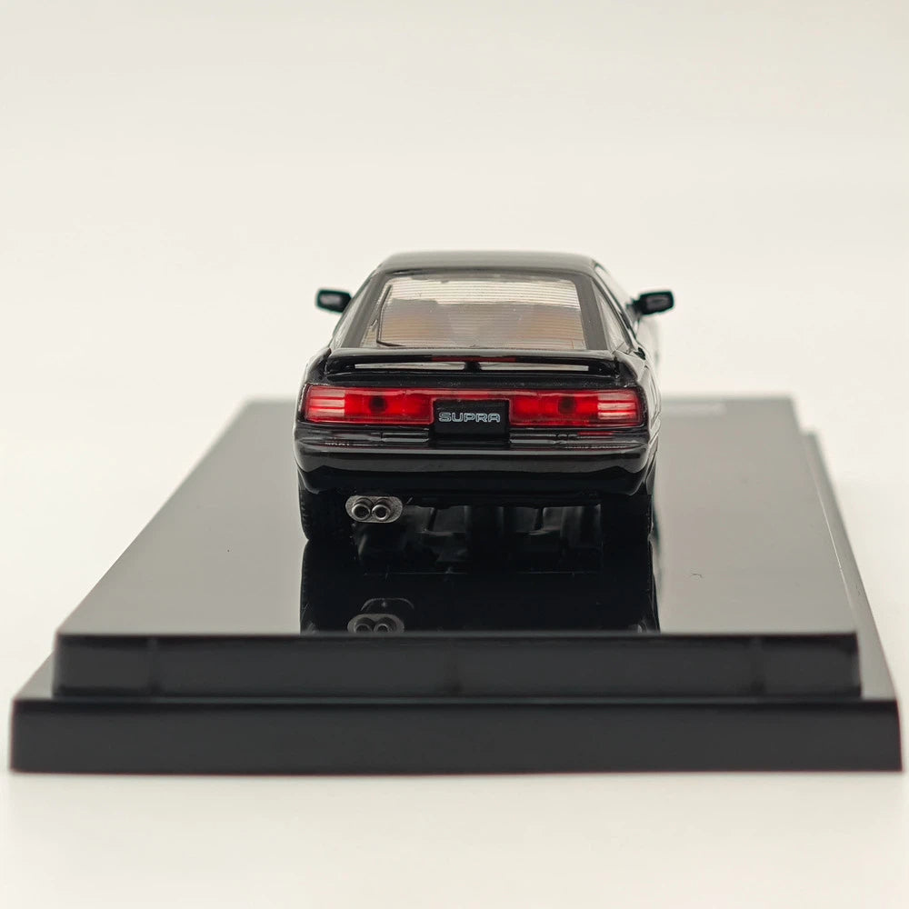 1:64 Hobby Japan SUPRA A70 3.0GT TURBO A Black alloy car model HJ642026ABK