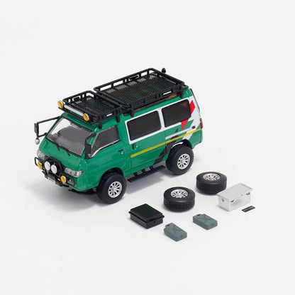 Autobots Models 1:64 for Delica 4X4 Star Wagon Van Diecast Toys Car Miniature Vehicle Hobby Collectible Gifts