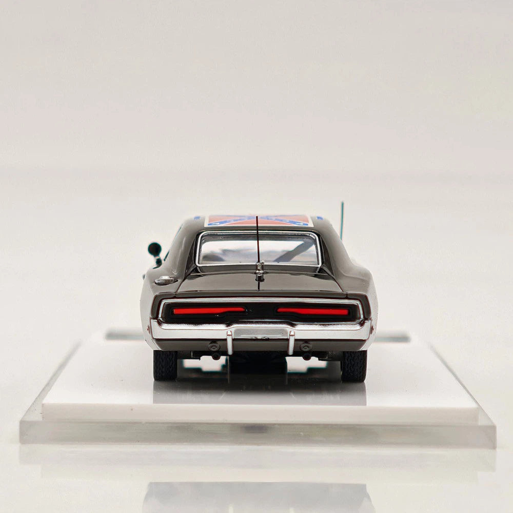Limited Chrome Silver-Gray 1:64 General Lee Charger Mini Forge Diecast Model Car
